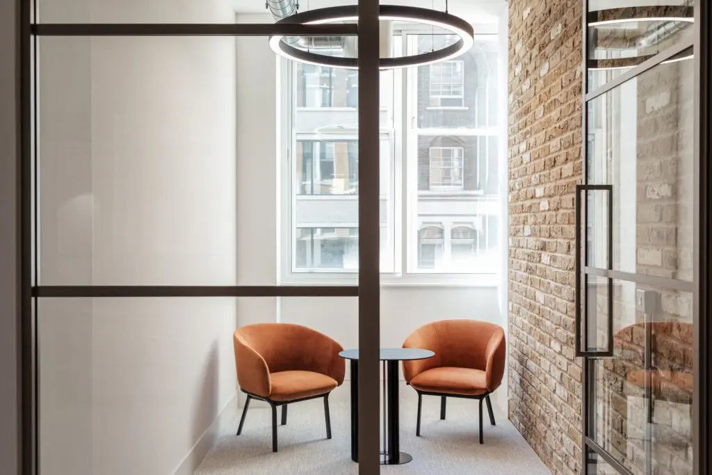 Contemporary office lighting design