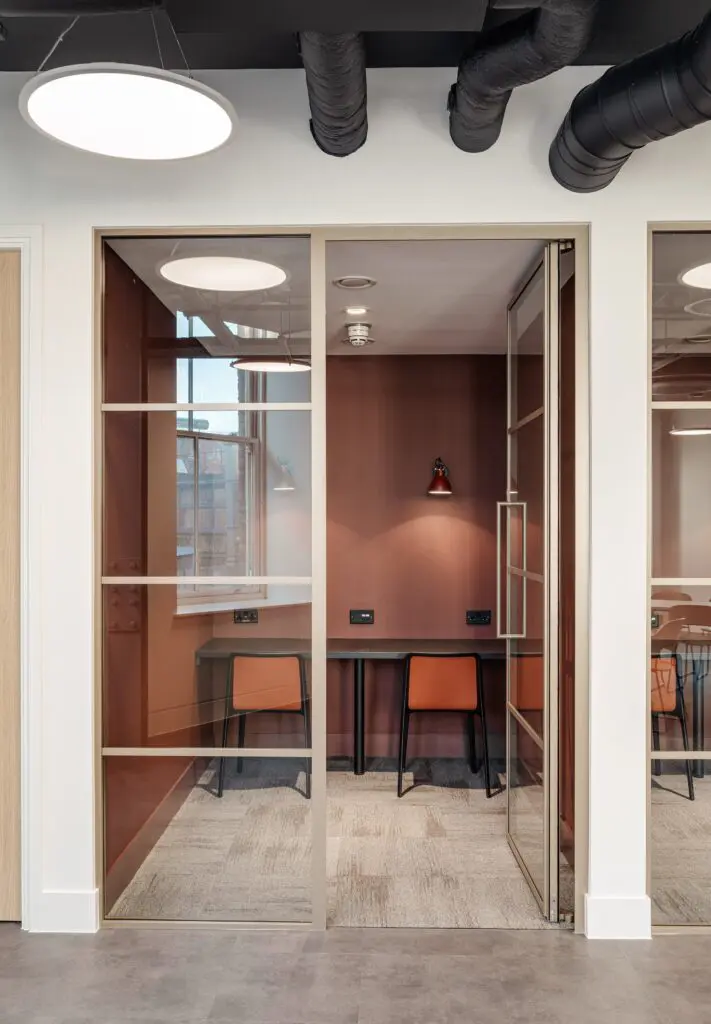 Contemporary office lighting design